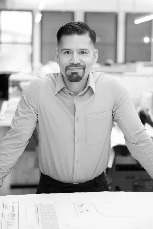 Environmental portrait in office — Midtown — NYC business portraits