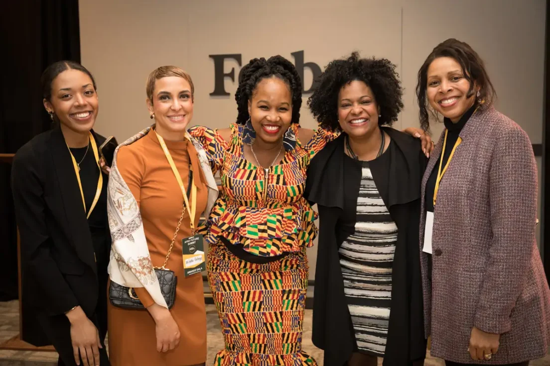 Group photo at reception • Forbes, NYC • event photographer NYC