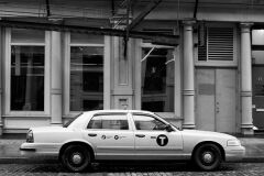 Taxi, Cobblestone, and Cast Iron, 2013.