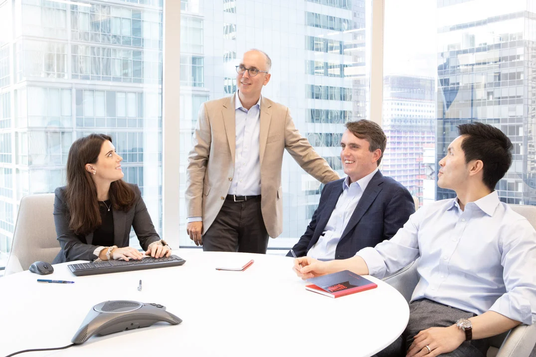 Team meeting — Manhattan — corporate headshots NYC