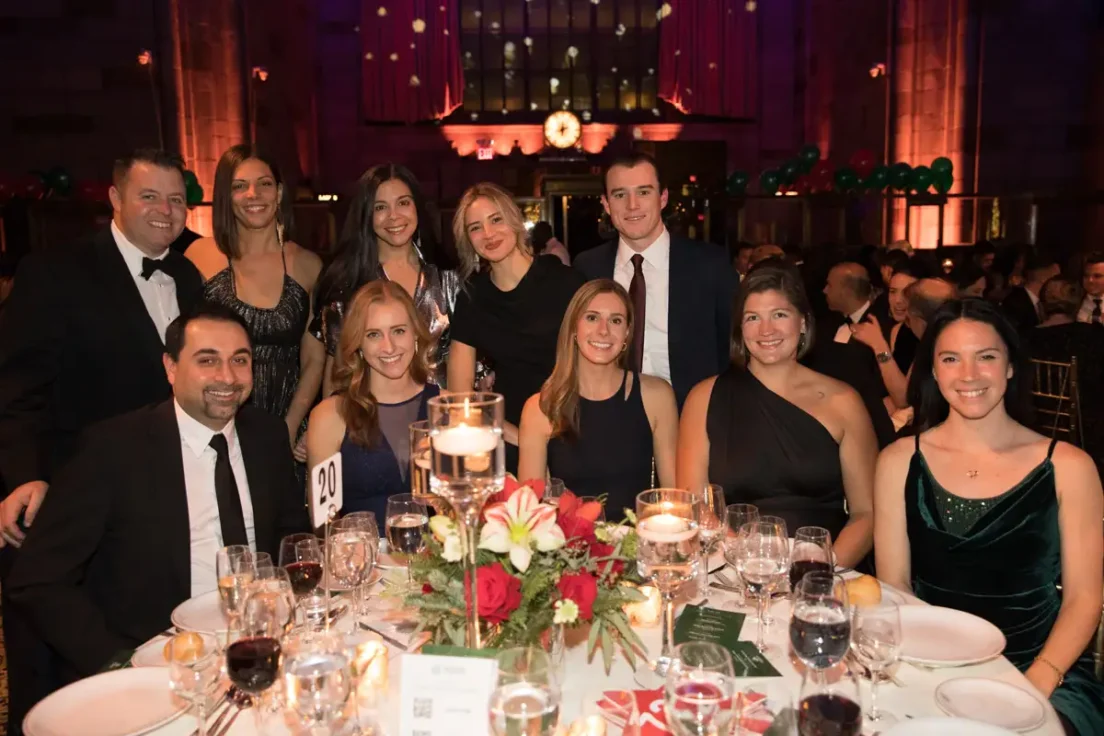 Dinner service in candlelight • Cipriani • NYC event photographer